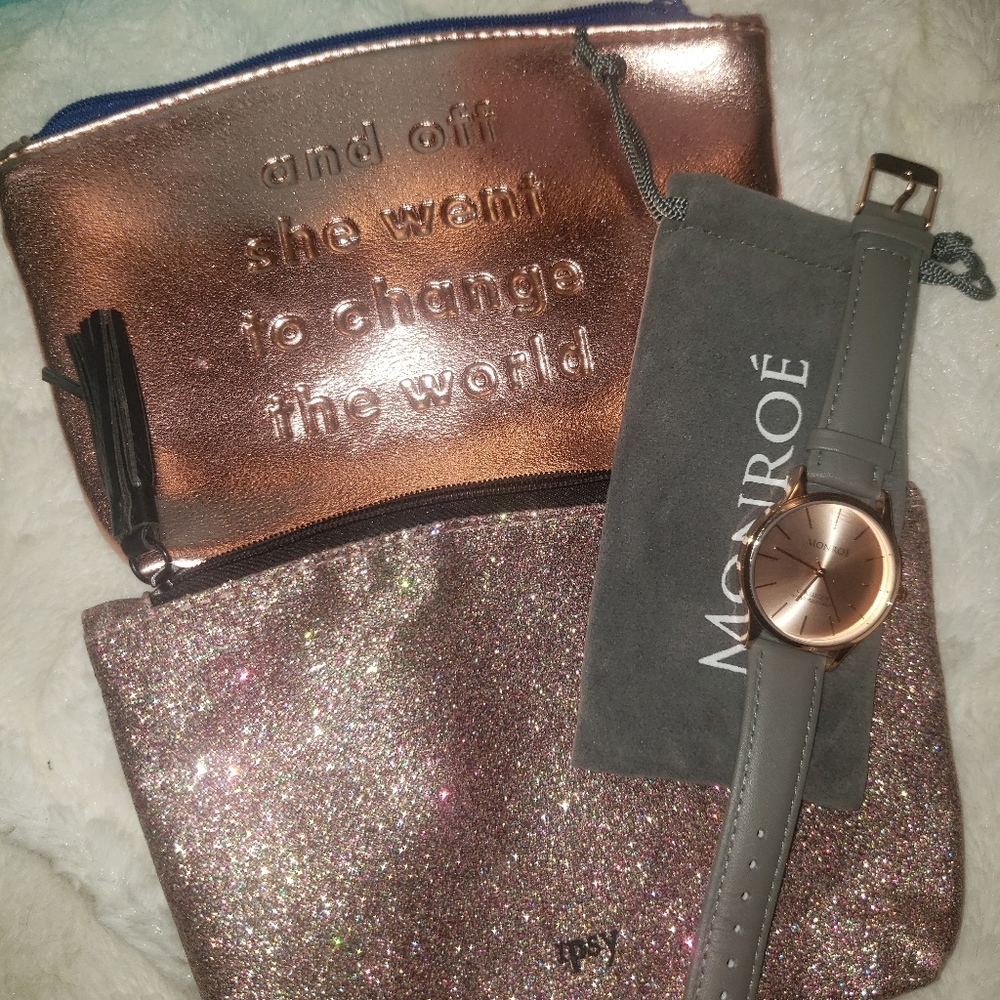 Monroe Rose Quartz Watch